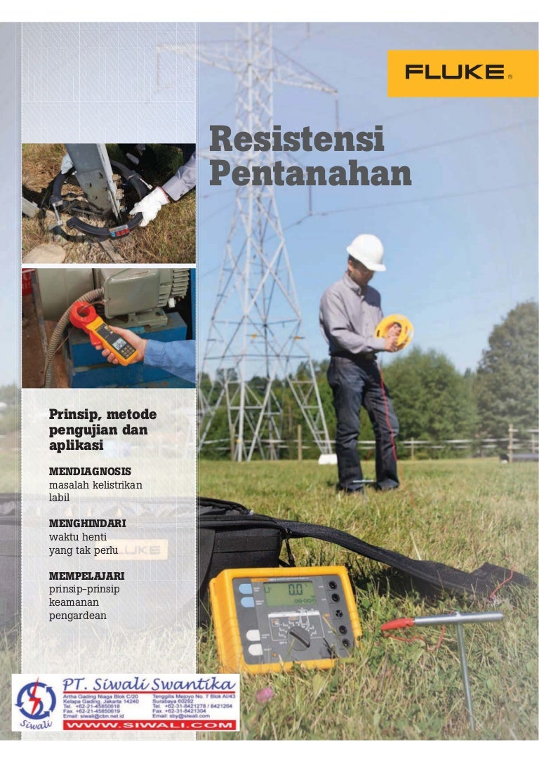Brosur Fluke Ground Tester (Alat Ukur Resistansi Pentanahan)