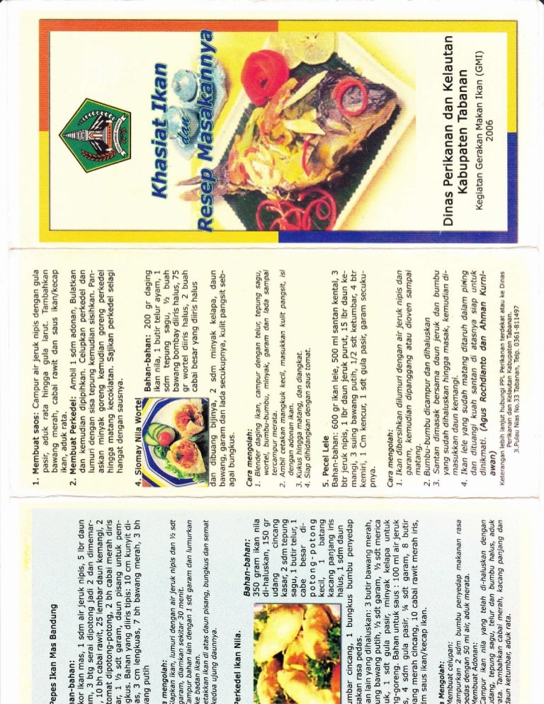 Brosur khasiat makan ikan