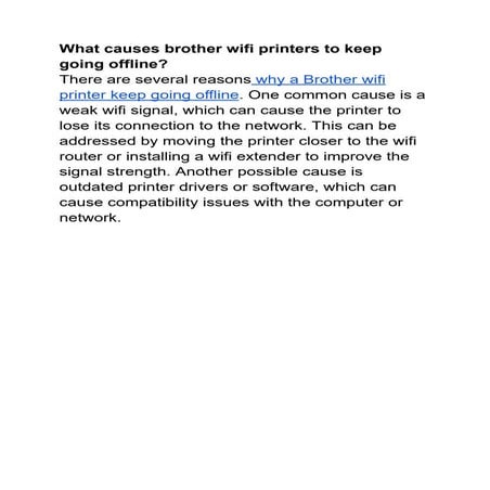 brother wifi printer keeps going offline.pdf