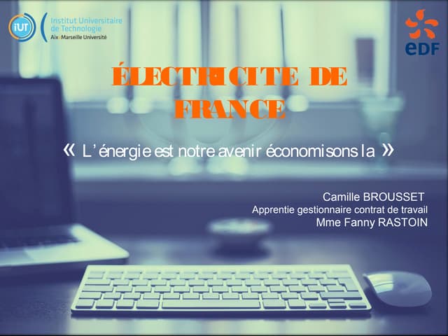 Présentation EDF