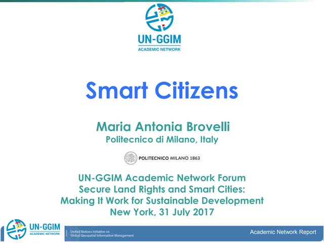Smart Citizens