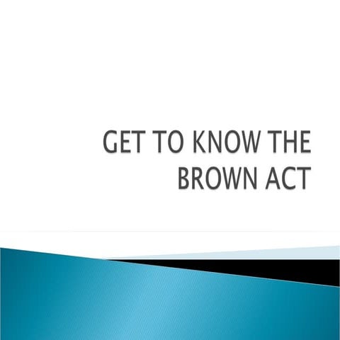 Brown act