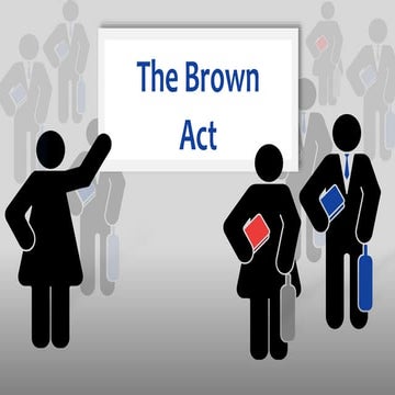 Brown act final presentation 