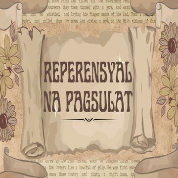 PAGSULAT NG ABSTRAK POWERPOINT PRESENTATION | PPTX