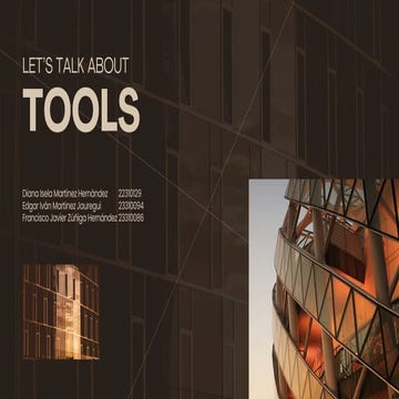 TOOLS, ITS IMPORTANT IN REAL LIFE AN ITS EVOLUTION | PDF