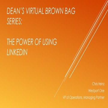 Brown bag   linked in