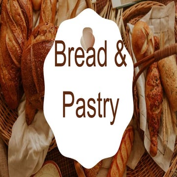 Brown Creative Simple Illustration Minimalist Baked Bread Halal Food Presenta...