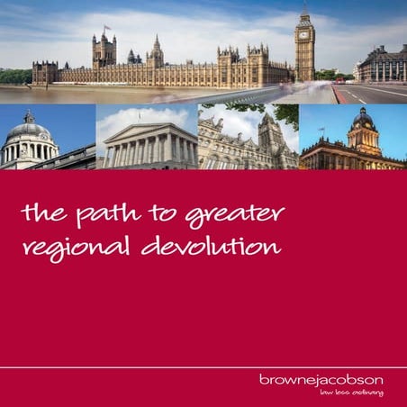 The path to greater regional devolution