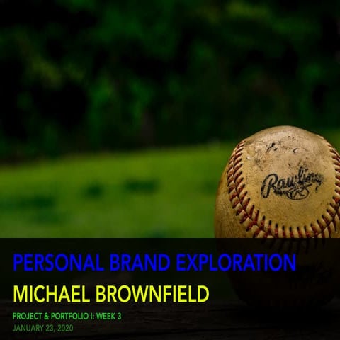 Brownfield Michael Personal Brand Canvas