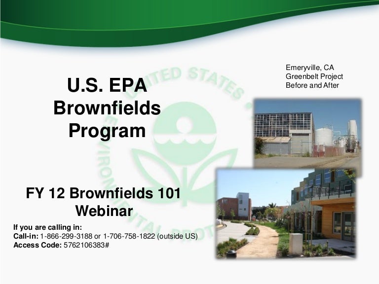 Brownfields Program and Grant Overview