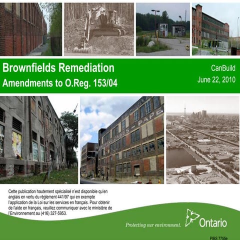 Brownfields Remediation