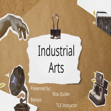 Q4 Lesson 1 TLE 7 industrial arts for grade seen | PPTX