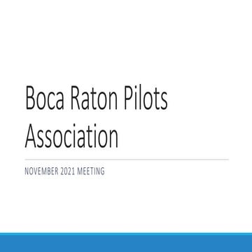BRPA November Meeting