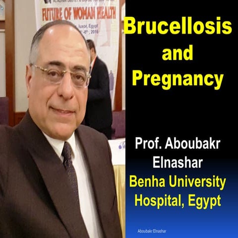 Brucellosis and pregnancy