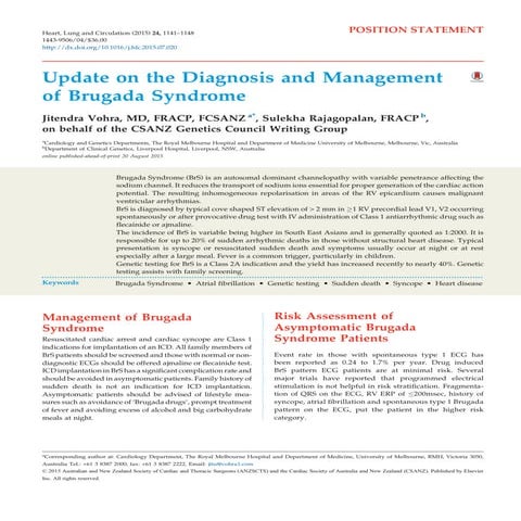 Brugada Syndrome in Pulmonary Embolism Extremely Rare Presentation.pptx