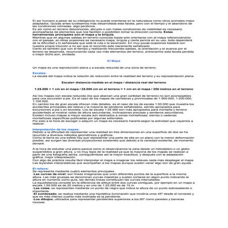 Brujula y orientacion