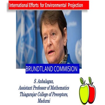 BRUNDLAND REPORT