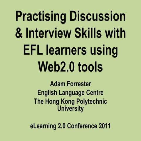 eLearning 2.0 Conference