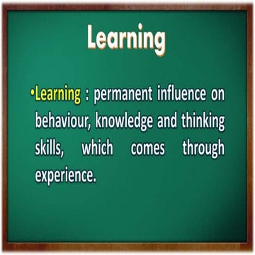 Bruner's modes of cognitive development