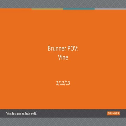 Brunner Vine POV