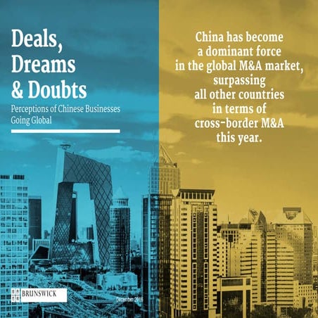 Perceptions of Chinese businesses going global