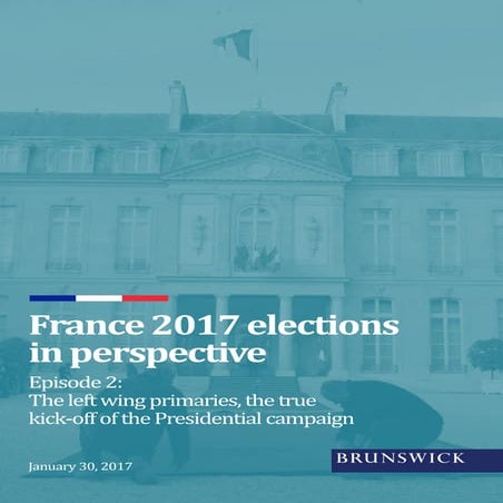 France 2017 elections – The left wing primaries