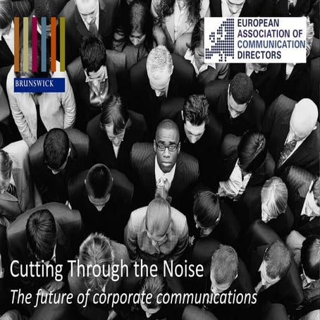 The future of corporate communications – summary of results