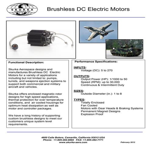 DC Brush Motors | PDF