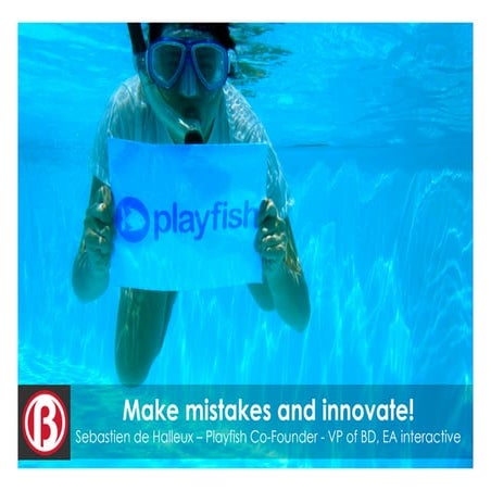 Make mistakes and innovate: How entrepreneurs can change the world