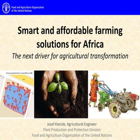 Brussels Briefing 45: Josef Kienzle "Smart-farming: trends and new opportunit...