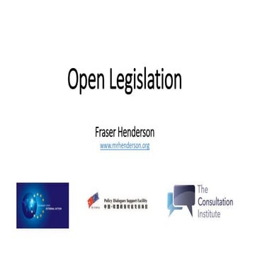 Open Legislation