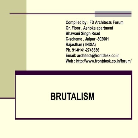 Brutalism