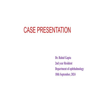 Case presentation on the topic BRVO.pptx