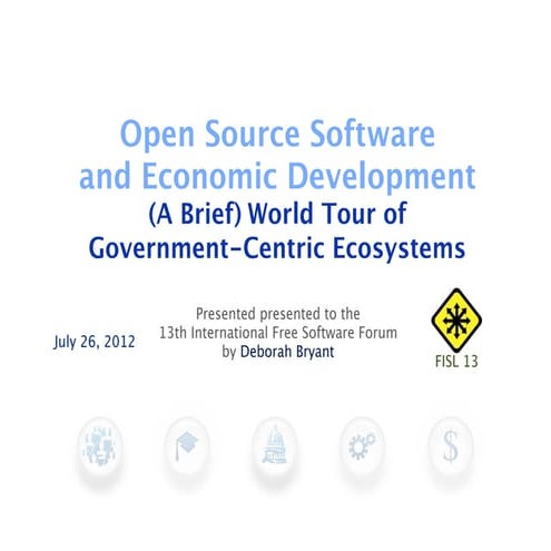 Open Source and Economic Development | PPT