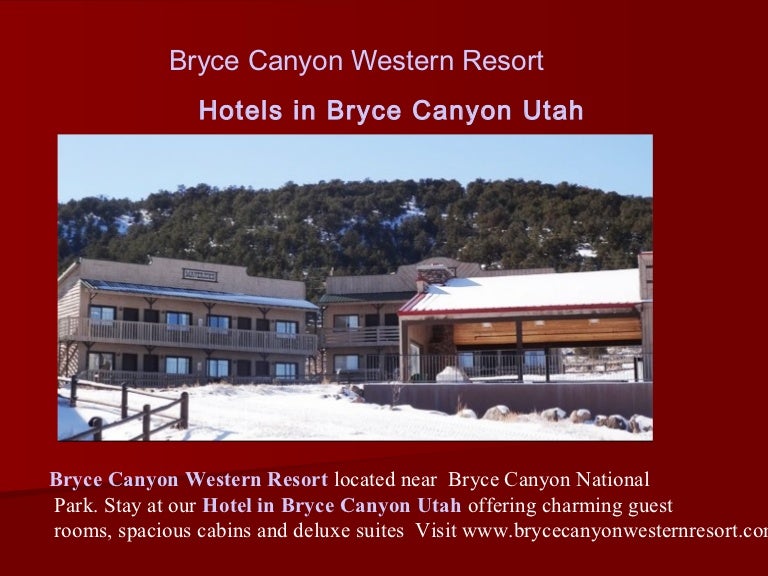 Bryce Canyon Western Resort