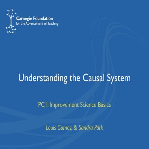 Bryk 2014 understanding the causal system 