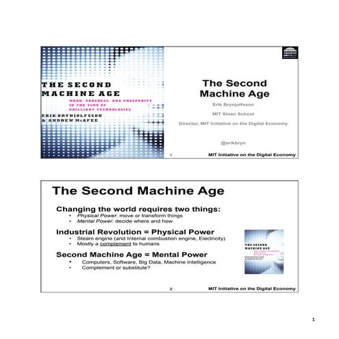 The Second Machine Age