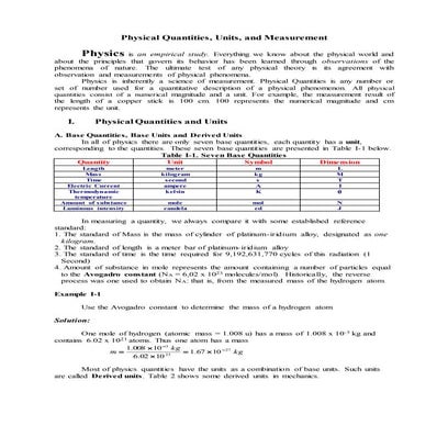 Fisika Bilingual Besaran dan Satuan Kelas 7