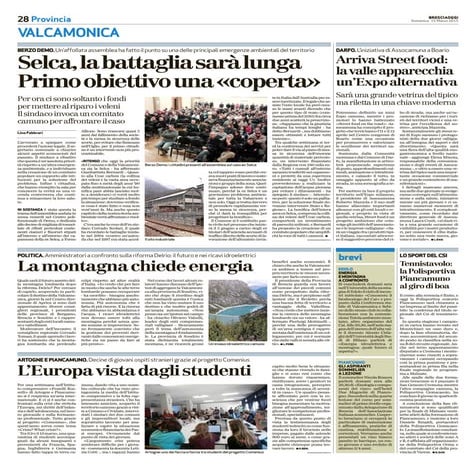 Italian newspaper