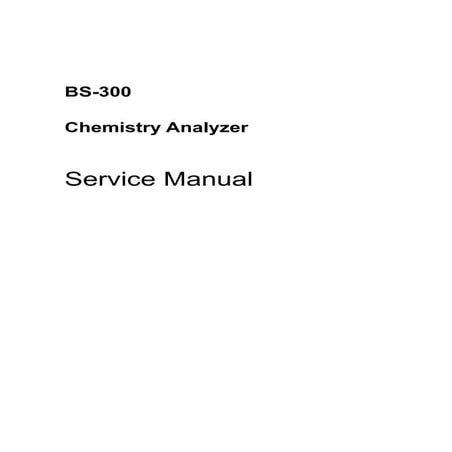 Bs 300 service manual(v1.0)