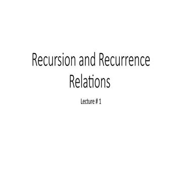 Analysis of algorithms Recuursion and Recursive alogorithms1.pptx
