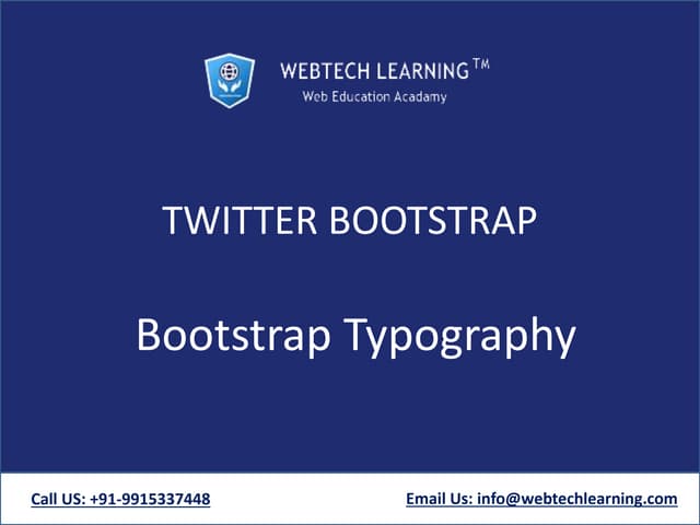 Bs Typography