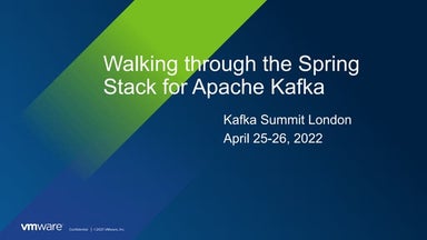  Walking through the Spring Stack for Apache Kafka with Soby Chacko | Kafka S...