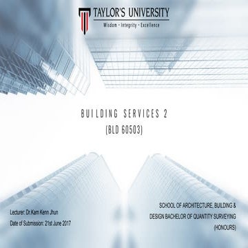 Services in a Commercial Building | PPTX
