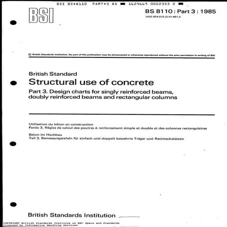 BS 8110, PART-3, 1985