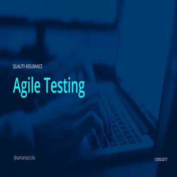 ATC BSB - Agile Testing 