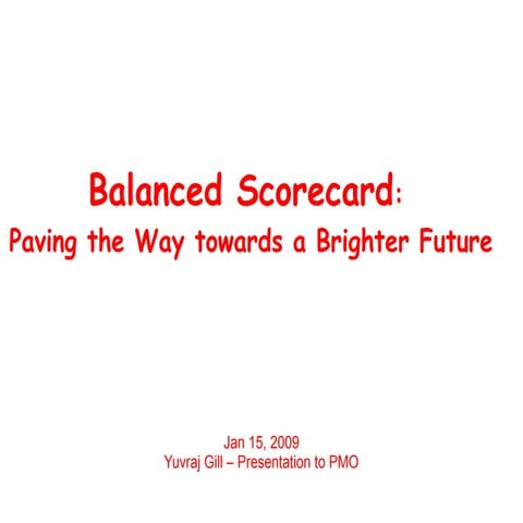 Balance Scorecard