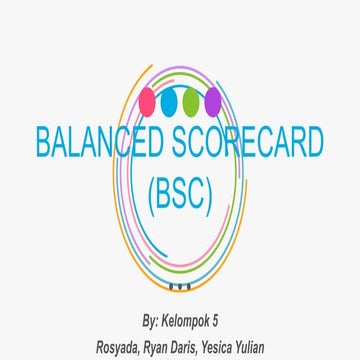 PPT Balanced Scorecard 