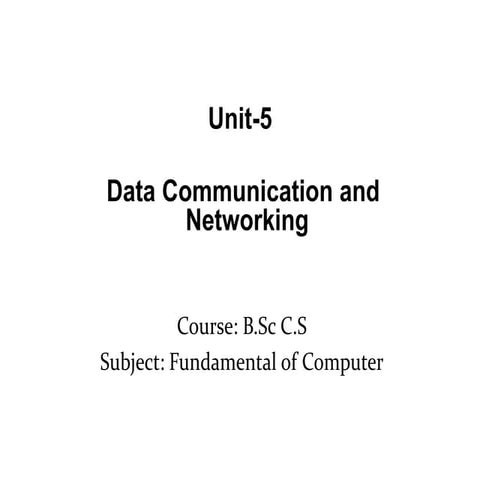 Bsc cs 1 fit u-5 functional and enterprise systems