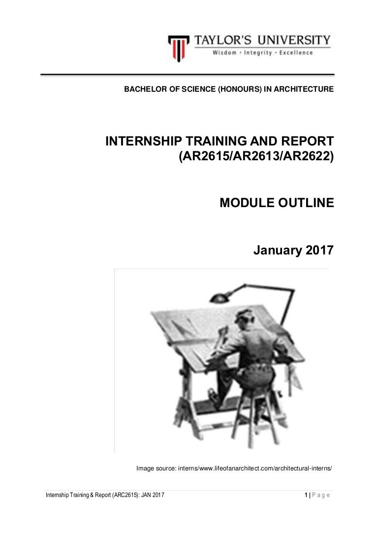 SEMESTER 4.5 : INTERNSHIP MODULE OUTLINE